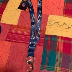 NEW L.A Rams keychain holder